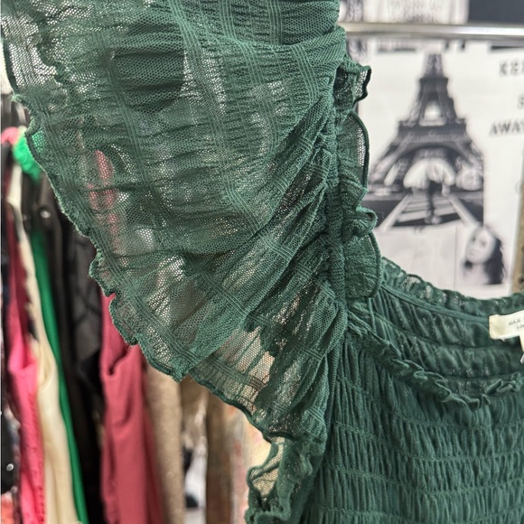 Max Studio Forest Green Maxi Dress - Picture 5 of 7